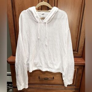 PINK waffle sweatshirt